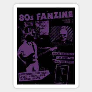 80s Fanzine (variant) Magnet